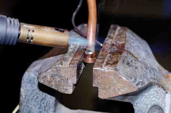 Small Leak in Copper Pipe