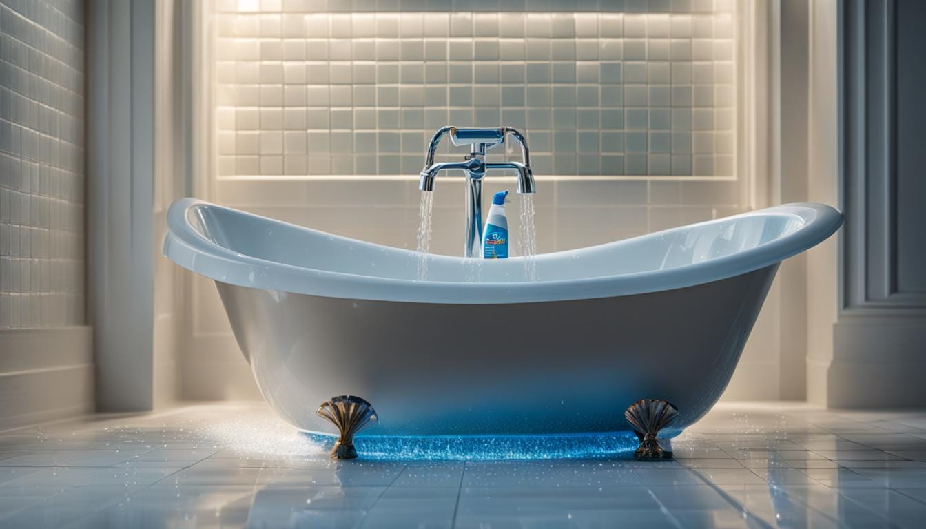 can you use clorox toilet bowl cleaner on a bathtub