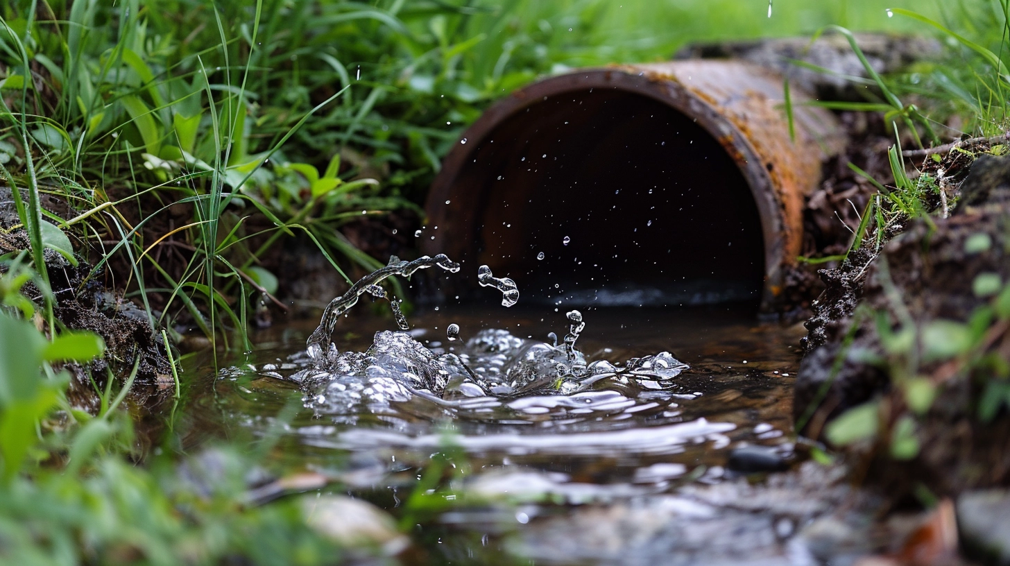 how to clean sewer vent pipe