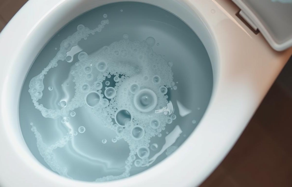 toilet gurgles when flushed