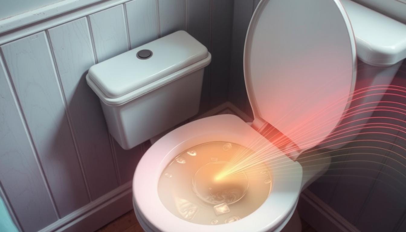 toilet making high-pitched noise when not in use