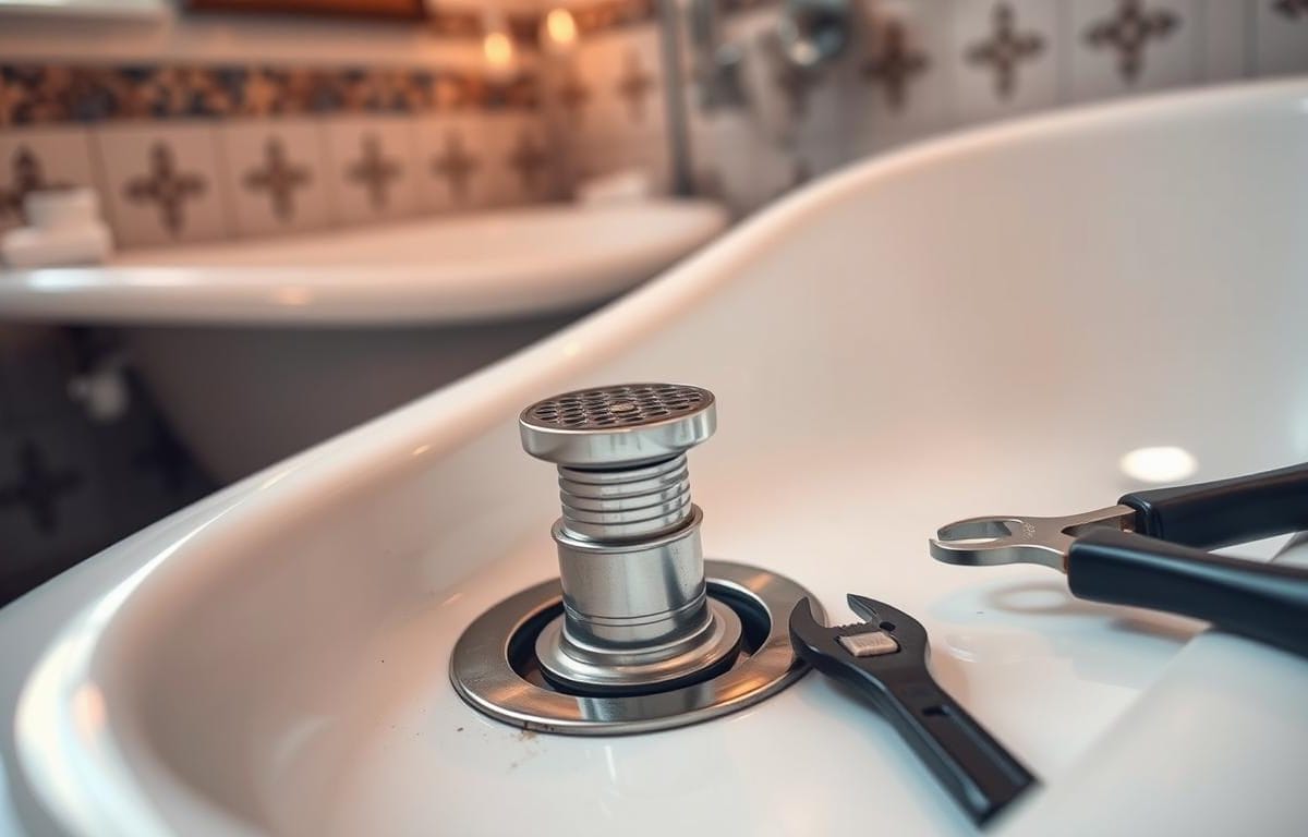 Bathtub drain replacement guide