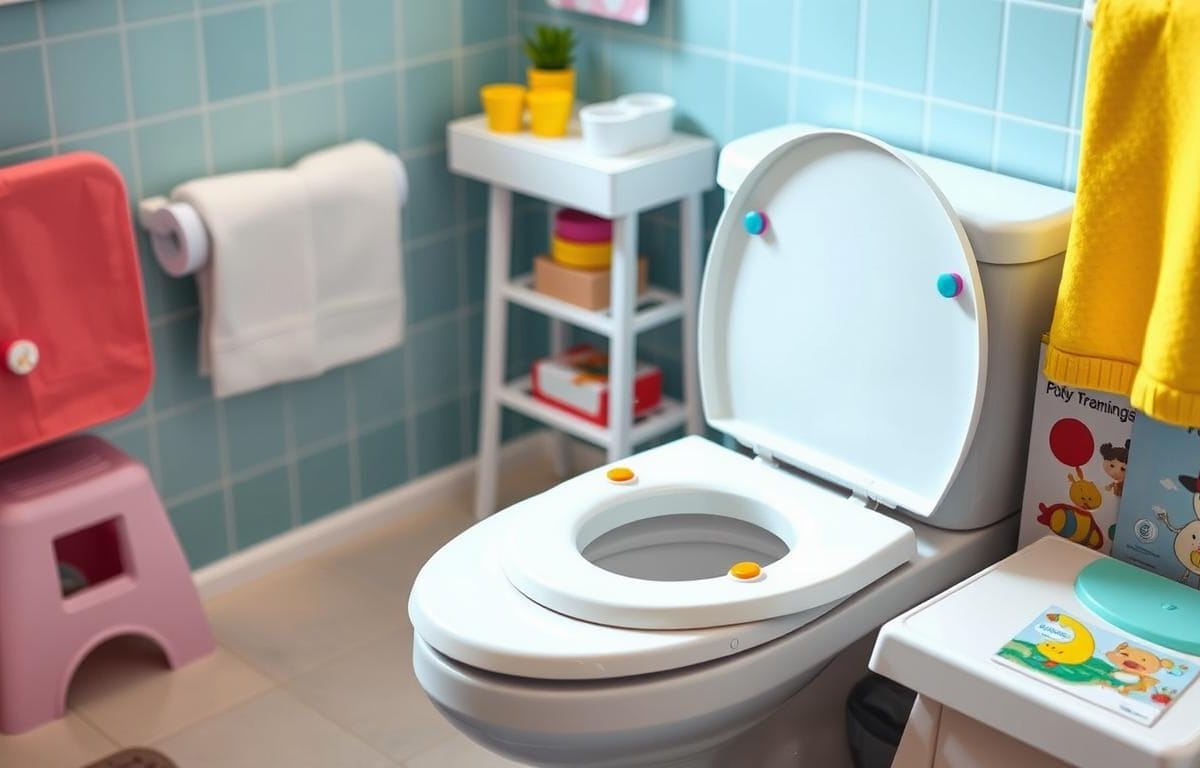 Childproofing your toilet seat