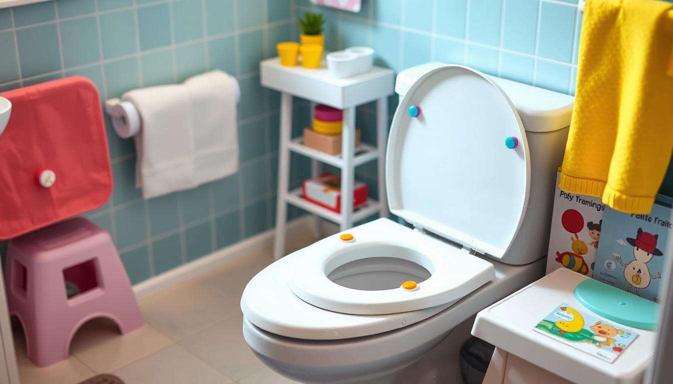 Childproofing your toilet seat
