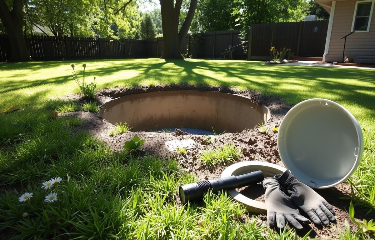 DIY septic tank inspection checklist