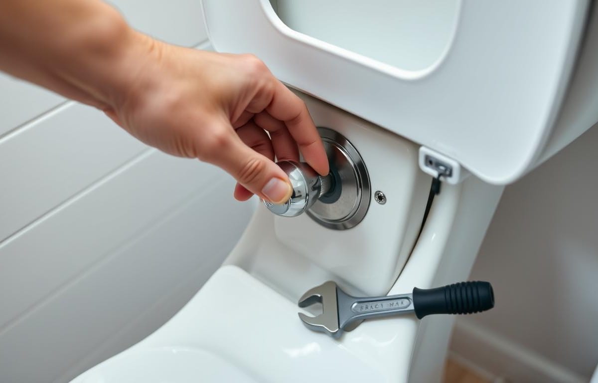 DIY toilet handle replacement