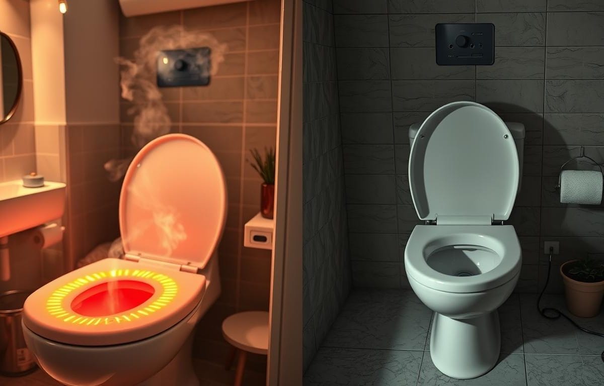 Heated toilet seats pros and cons