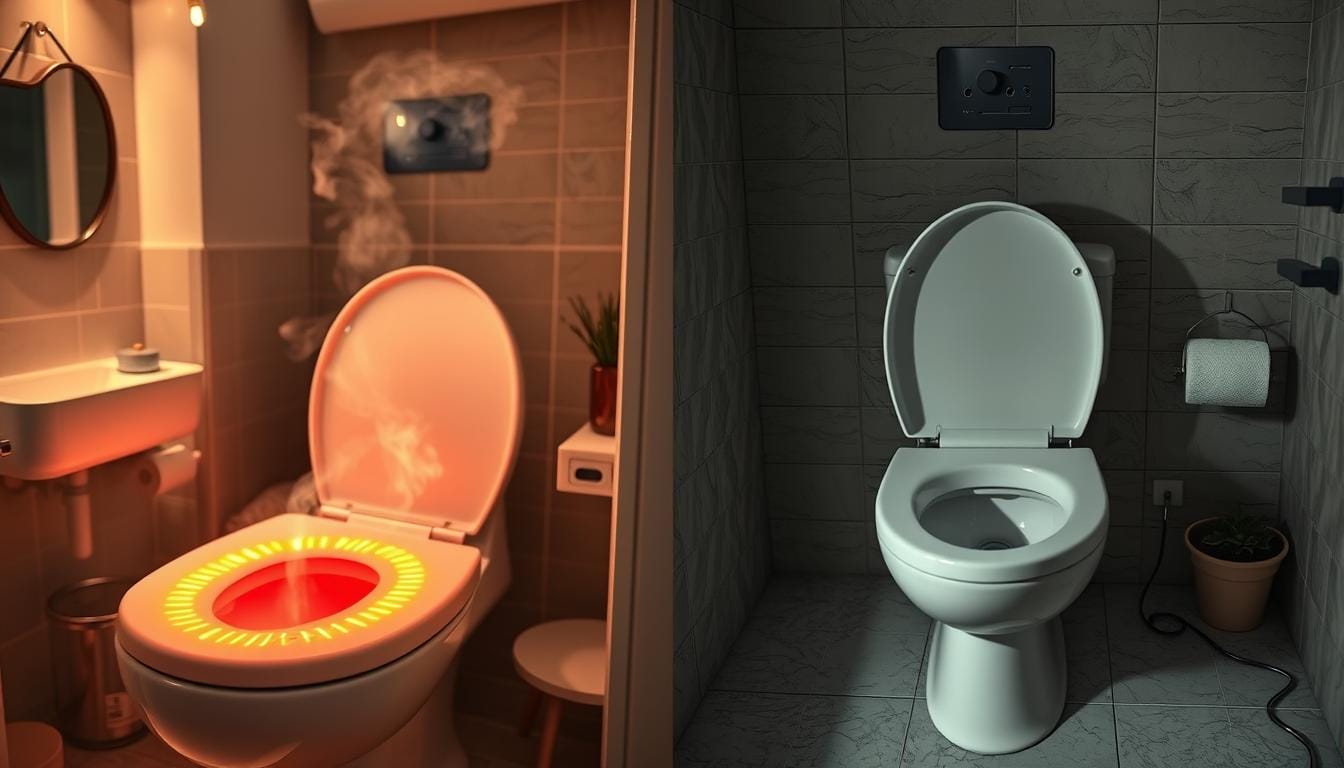 Heated toilet seats pros and cons