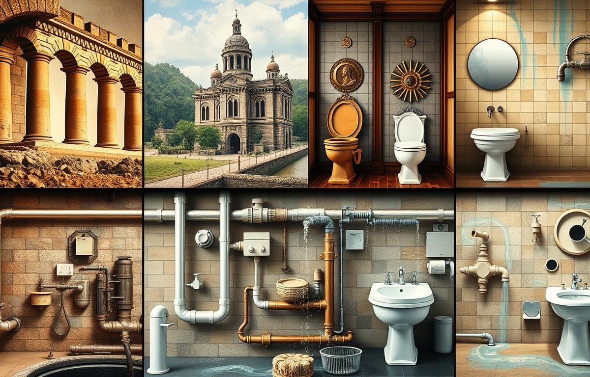 History of indoor plumbing