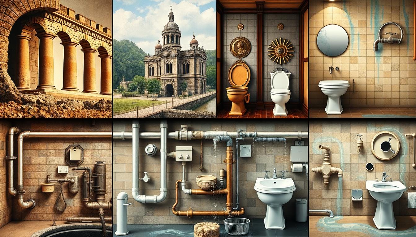 History of indoor plumbing
