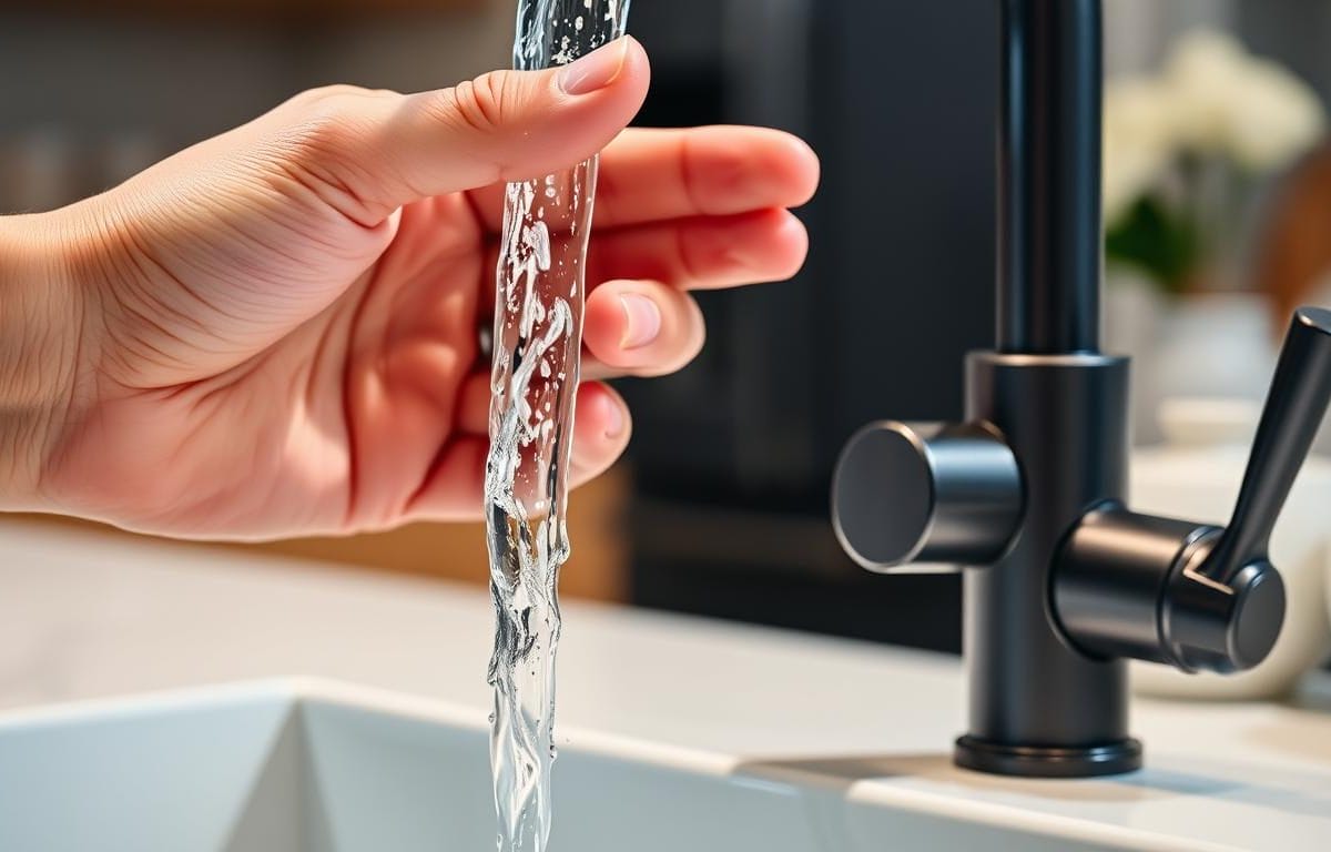How to adjust faucet water flow
