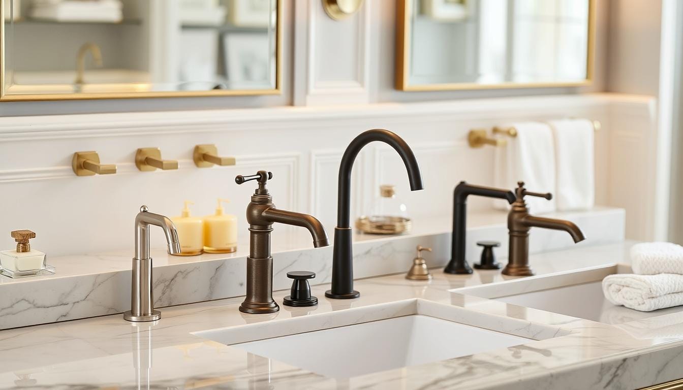 How to choose a bathroom faucet finish