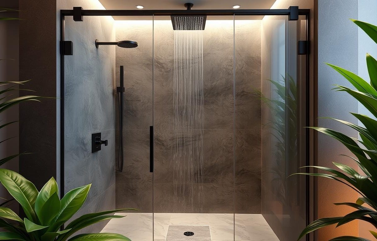 How to convert tub to walk-in shower