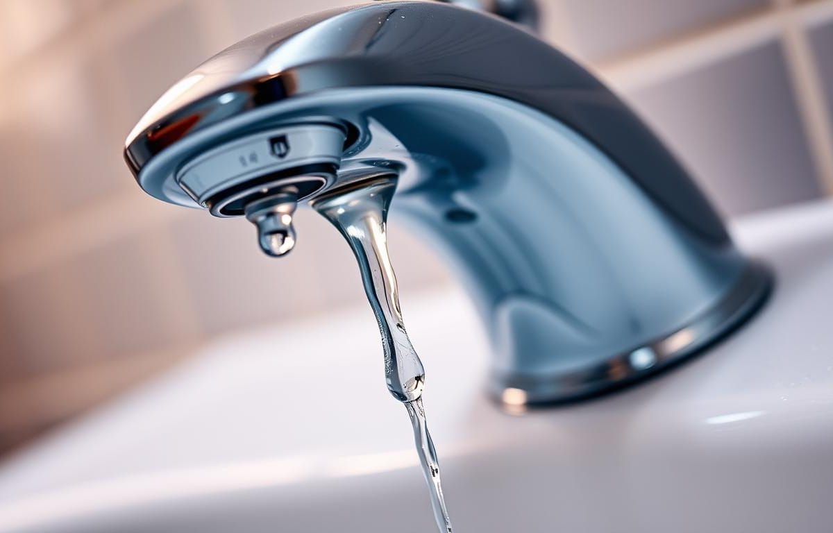 How to fix a dripping bathroom faucet handle