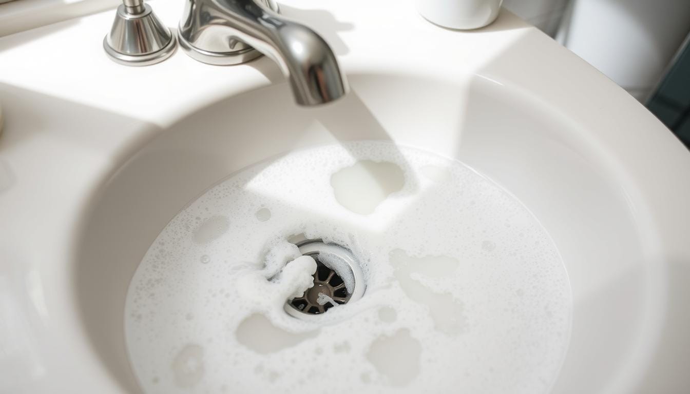 How to fix slow draining bathroom sink