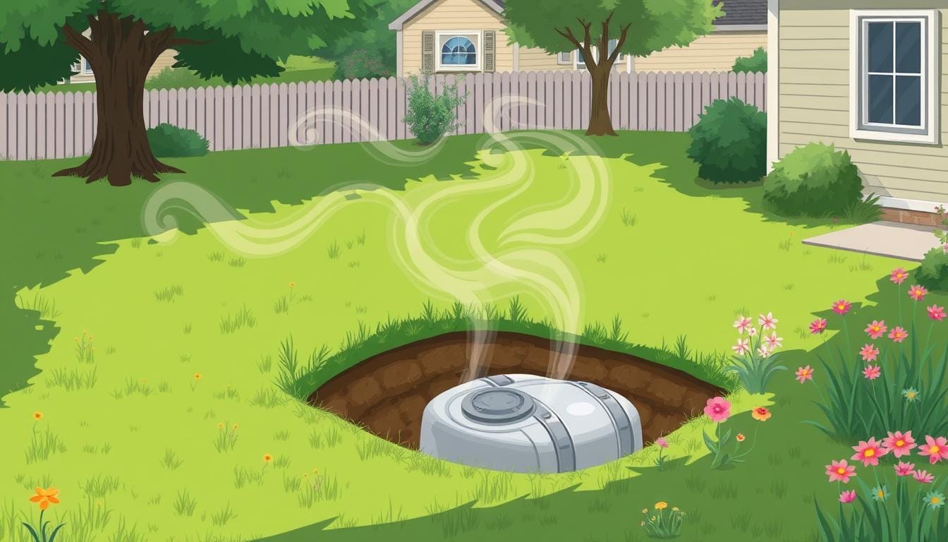 How to handle septic tank odors