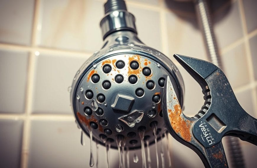 How to remove a shower head that is stuck