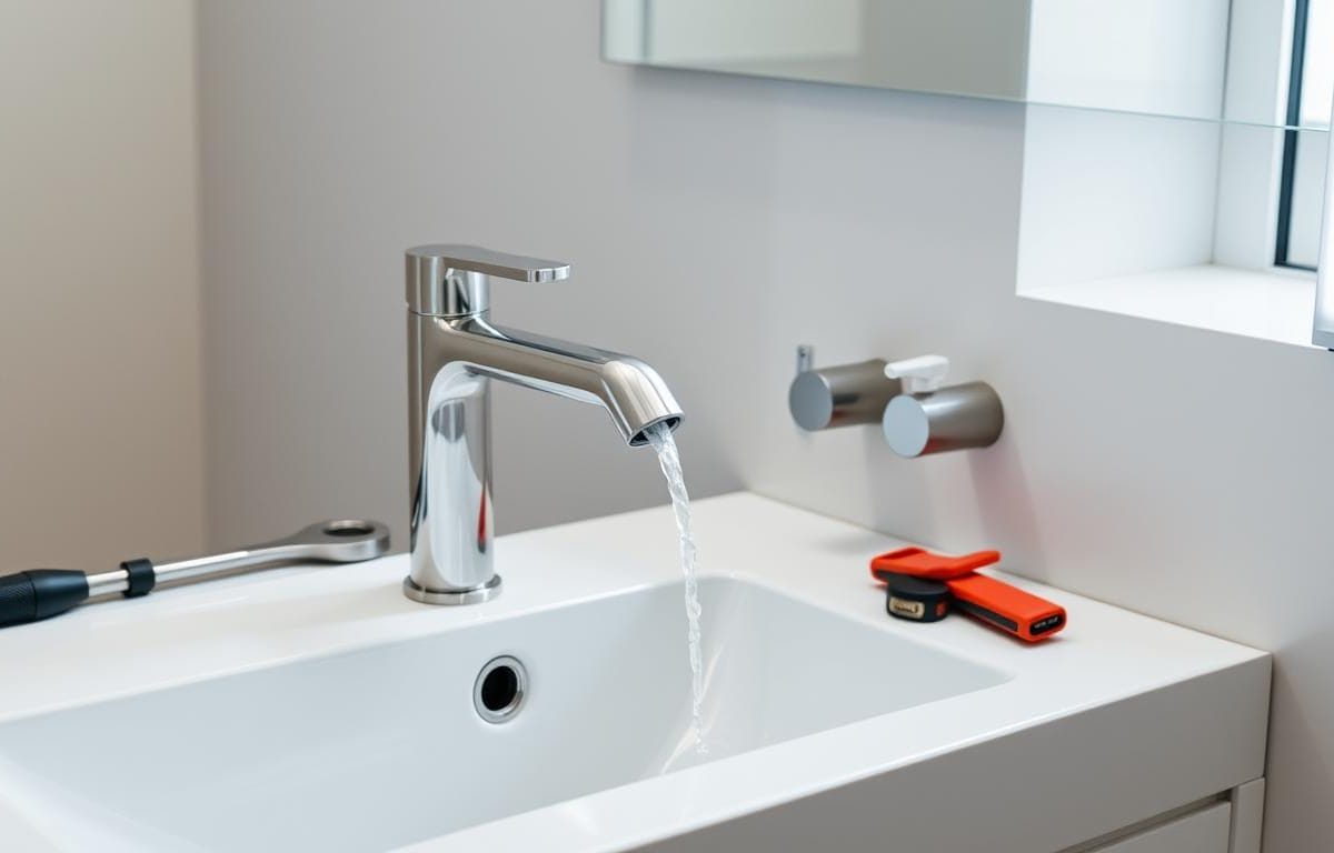 Installing touchless faucets in bathrooms