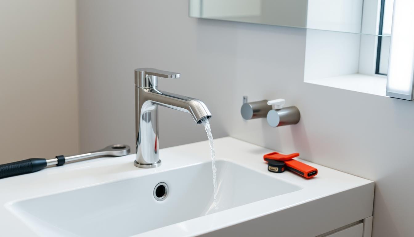 Installing touchless faucets in bathrooms