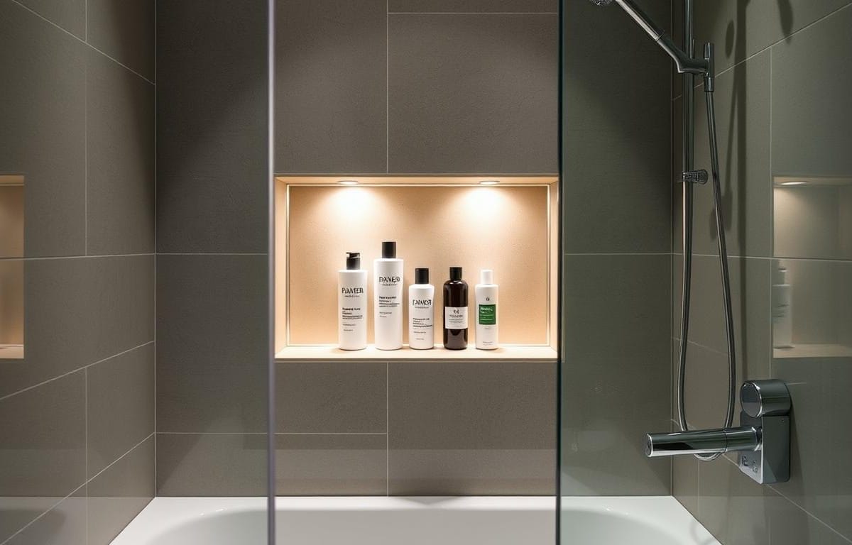 Shower niche installation tips