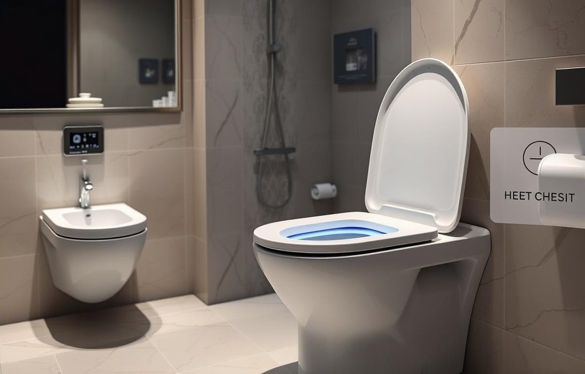 Smart toilets features and benefits