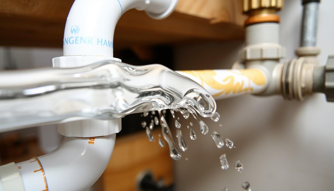 Troubleshooting water hammer in pipes