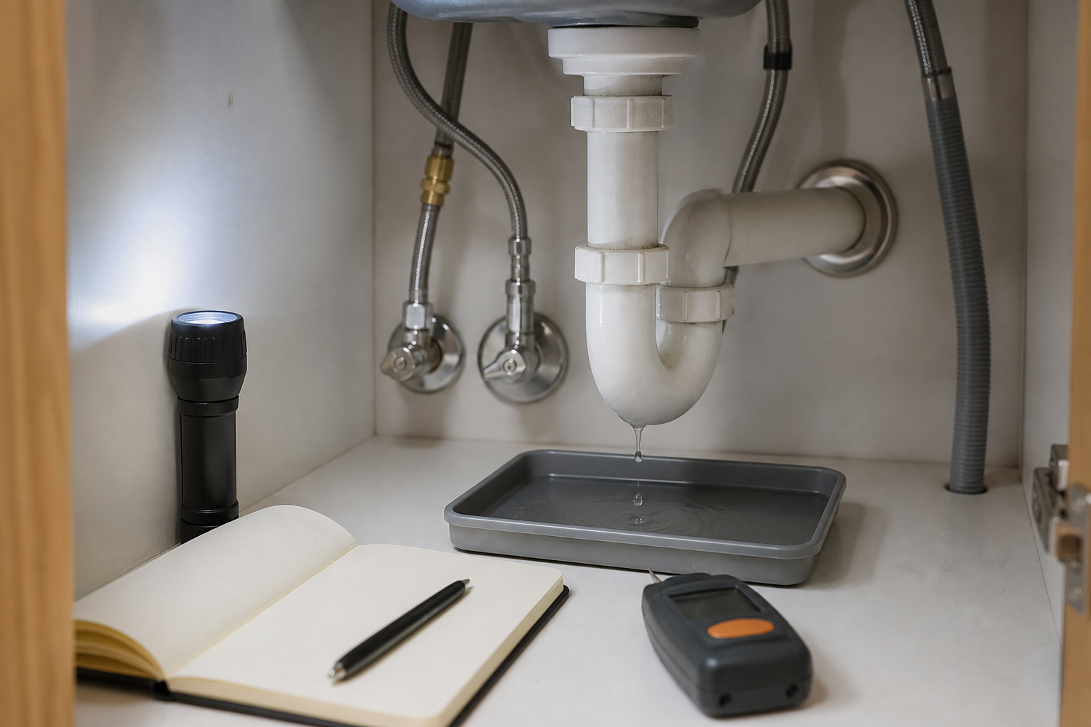 Plumbing scene for Why Pipe Leaks Get Worse: Hidden Factors Homeowners Can Document