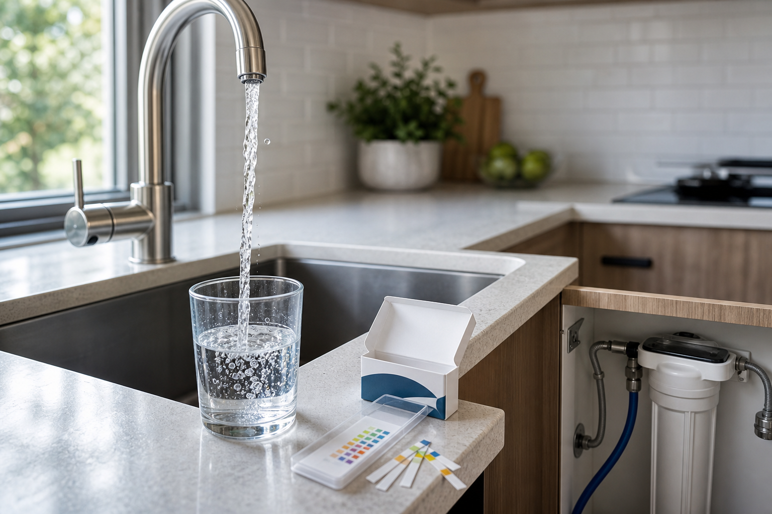 Plumbing scene for Tap Water Quality and Plumbing: What Homeowners Should Watch