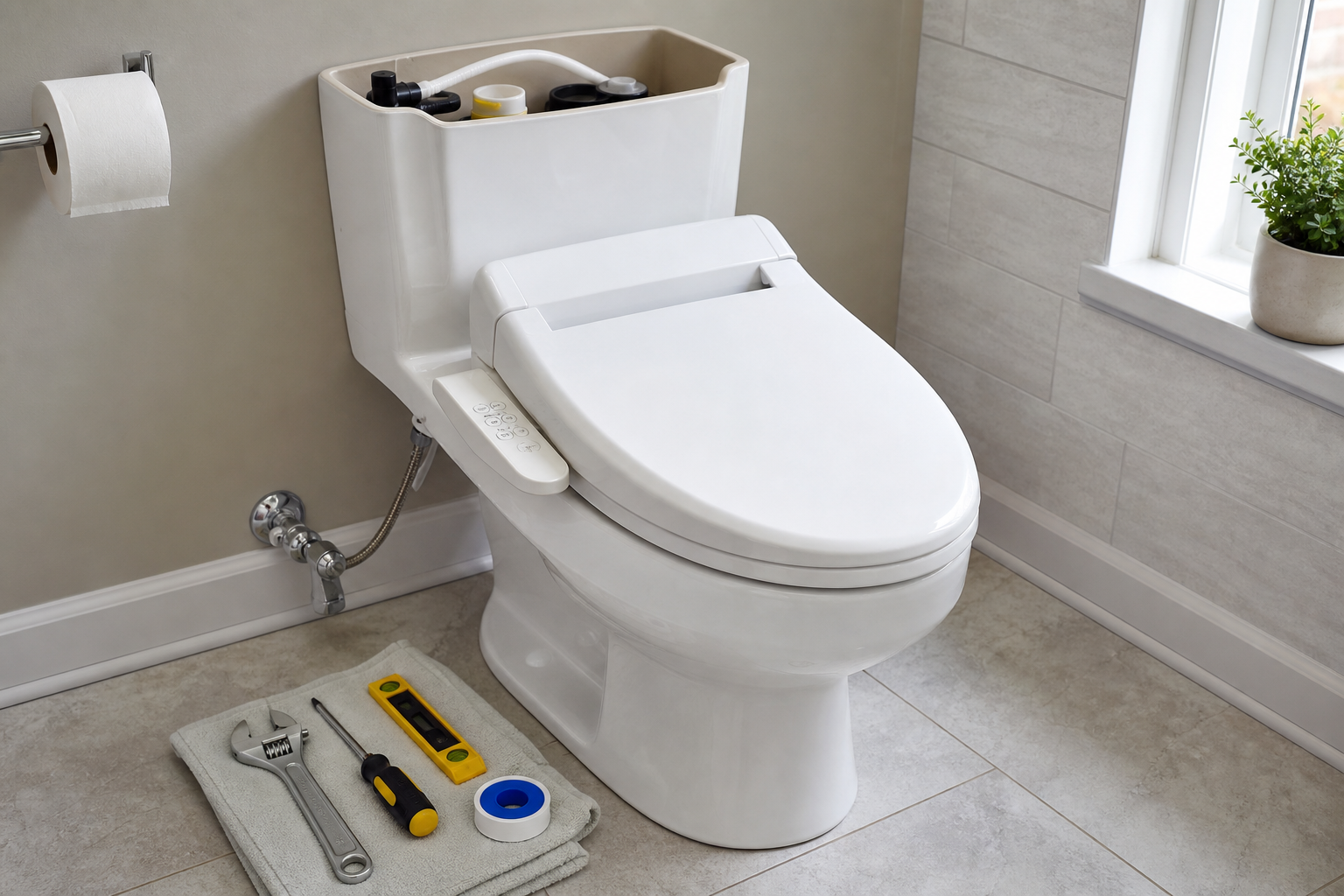 Plumbing scene for Heated Toilet Seats: Pros, Cons, Fit, and Electrical Safety Checks
