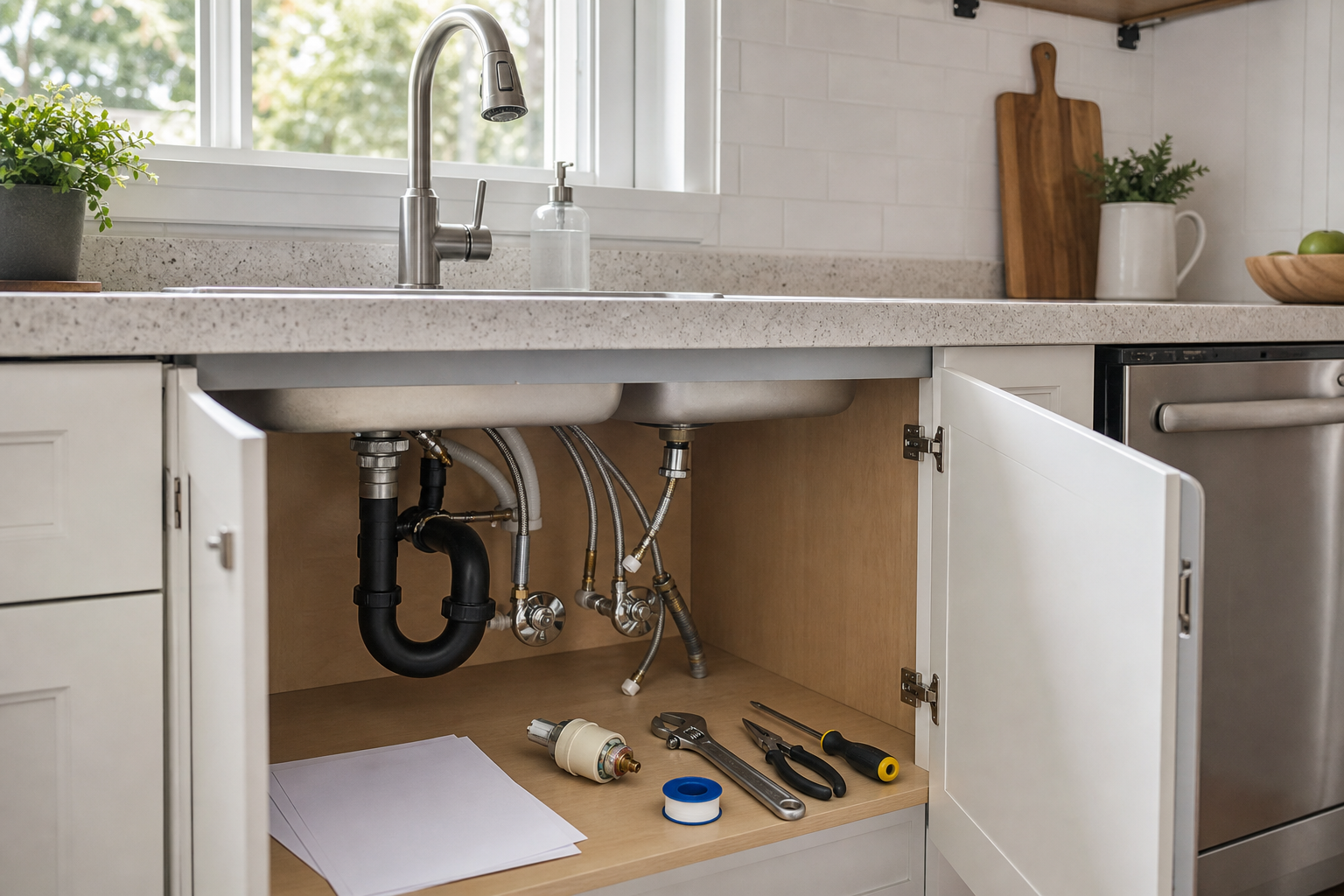 Plumbing scene for Riobel Faucets: Support, Parts, and Fit Checks