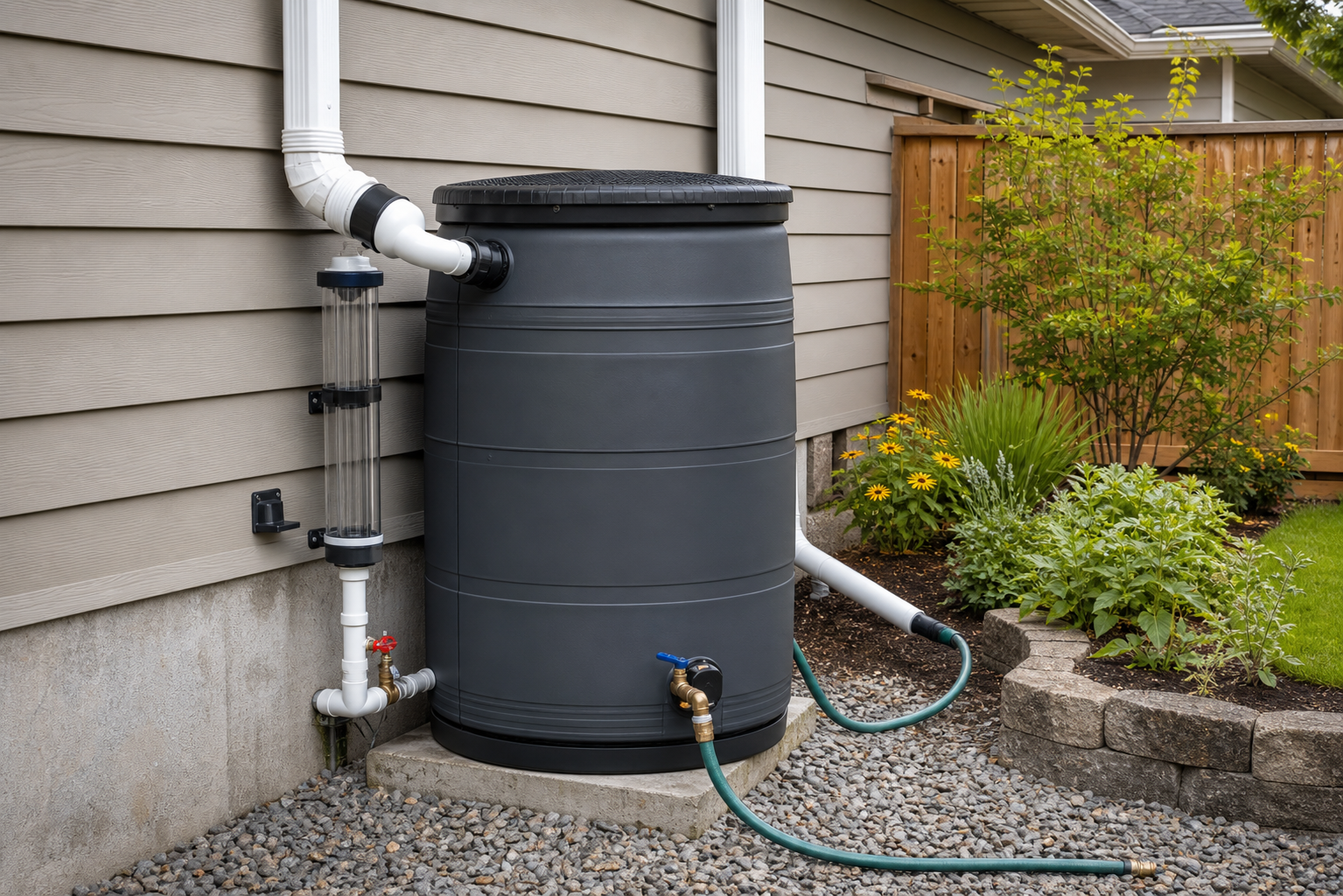 Plumbing scene for Rainwater Collection: Planning, Storage, and Safety Checks