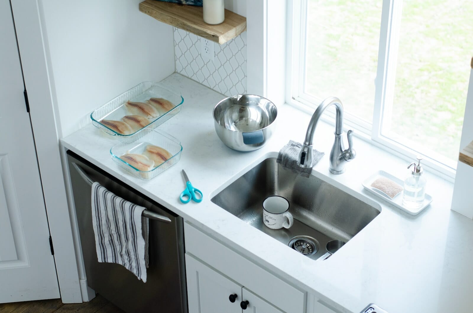 how to fix a gurgling kitchen sink