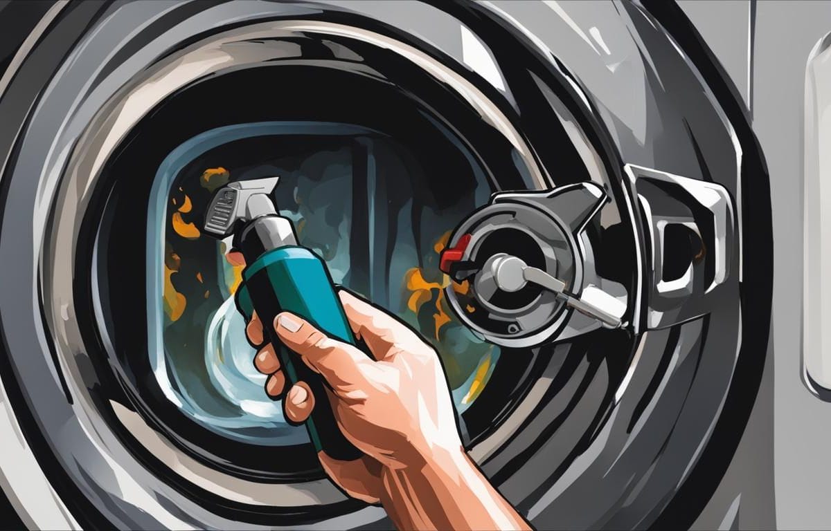how to disconnect dryer gas line