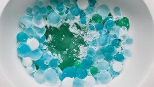 how to dissolve plastic in a drain