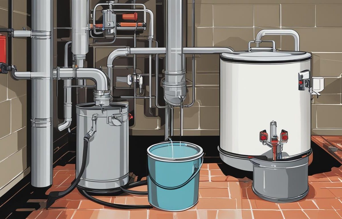 how to flush a tankless water heater with vinegar