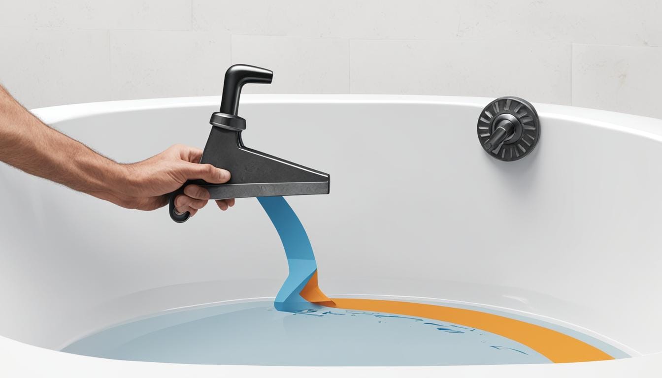 how to remove a moen tub spout