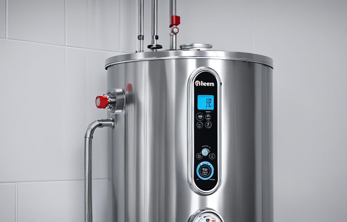 rheem water heater temperature guide