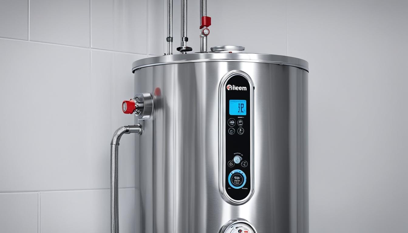 rheem water heater temperature guide