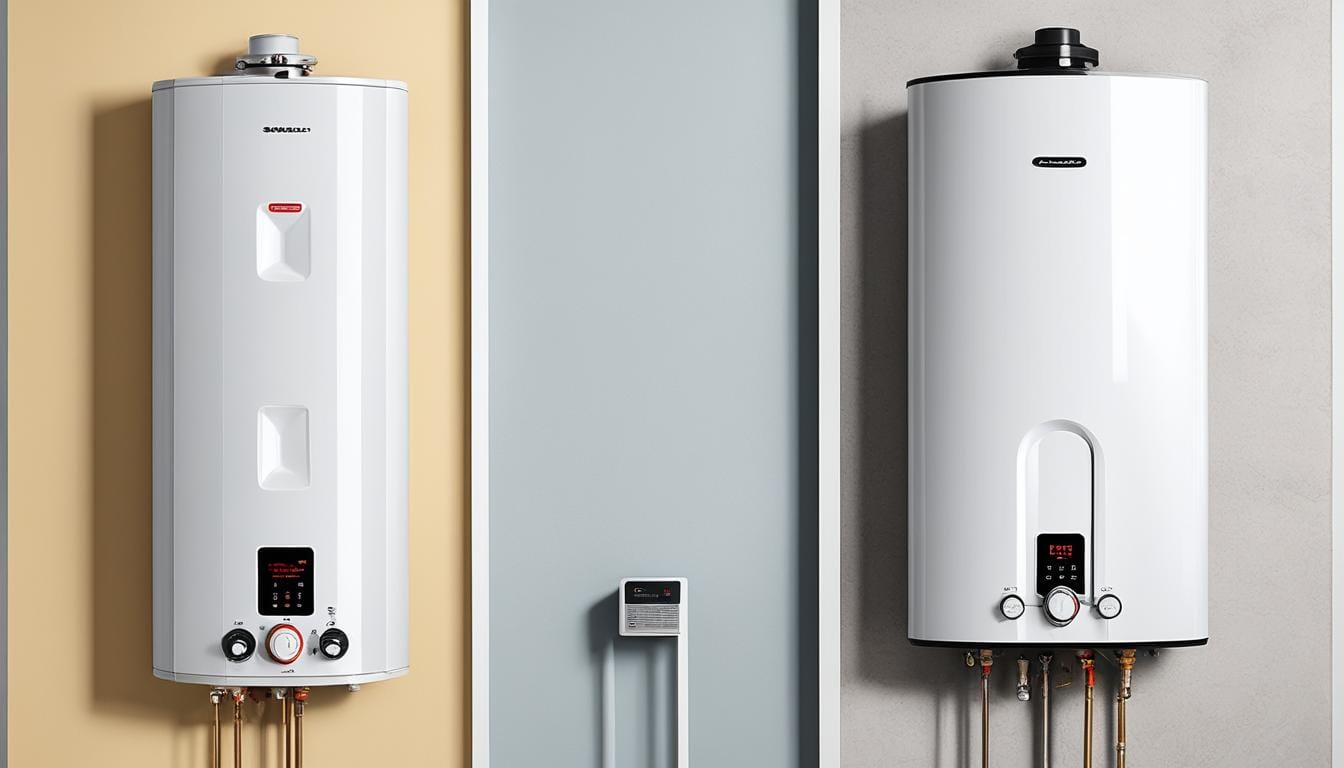 what is the difference between solar and electric water heaters