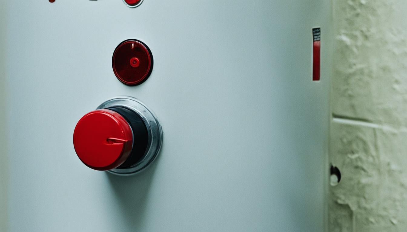 where is water heater relief valve