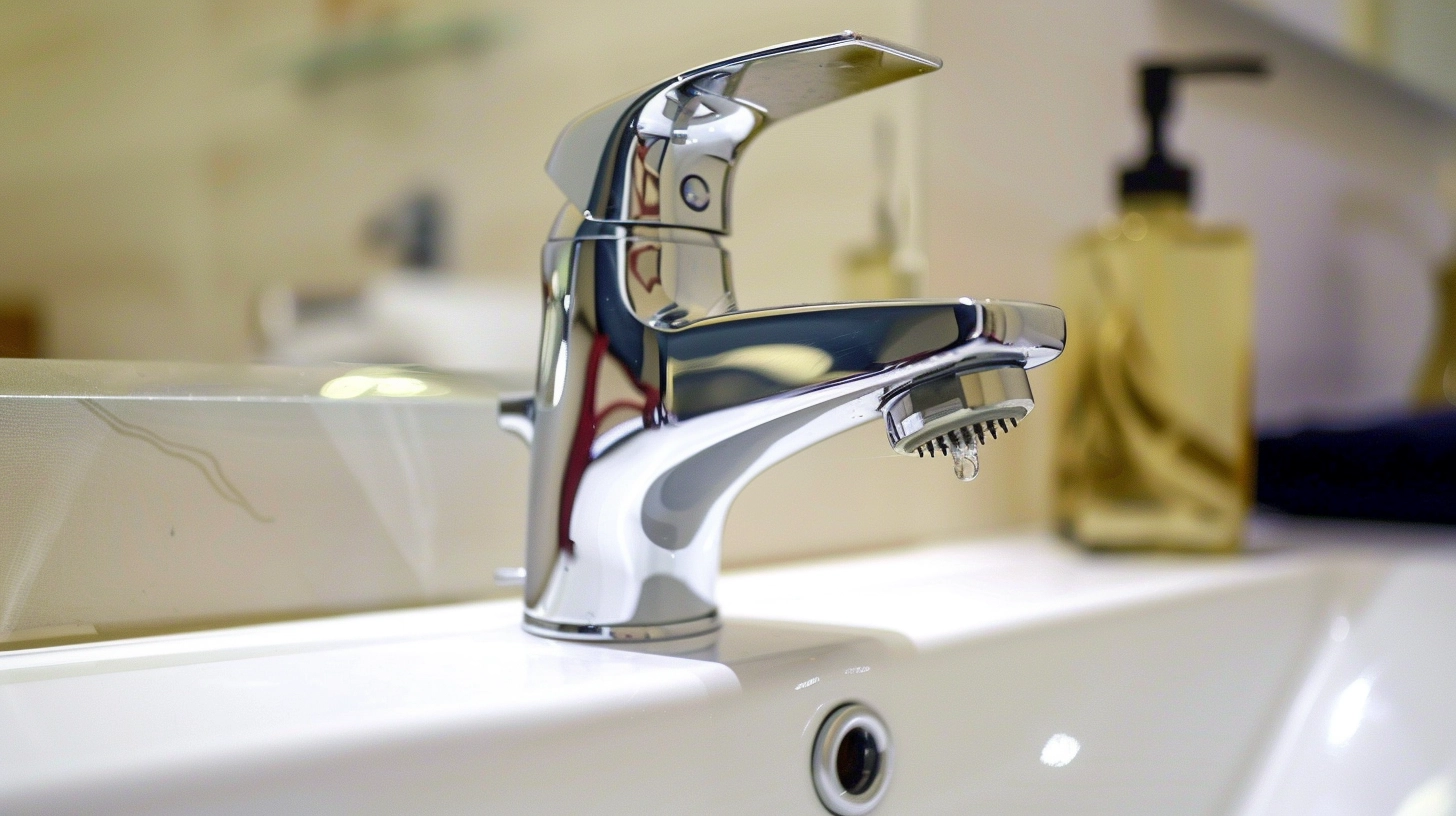 how to clean calcium buildup on sink faucet