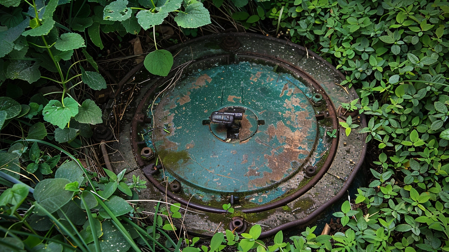 how to find my septic tank lid