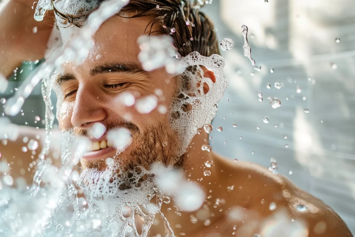 how to shave without clogging shower drain