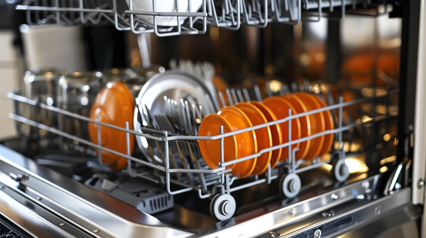 why does my dishwasher smell like a sewer