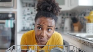 why does my dishwasher smell like rotten eggs