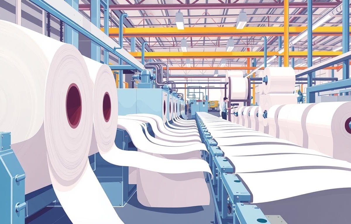 how is toilet paper made