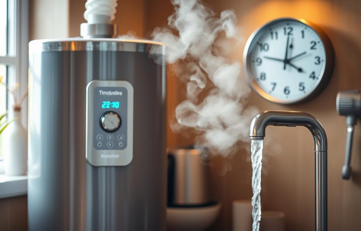 how long does it take for a water heater to heat water
