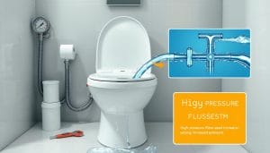 how to increase toilet flush pressure
