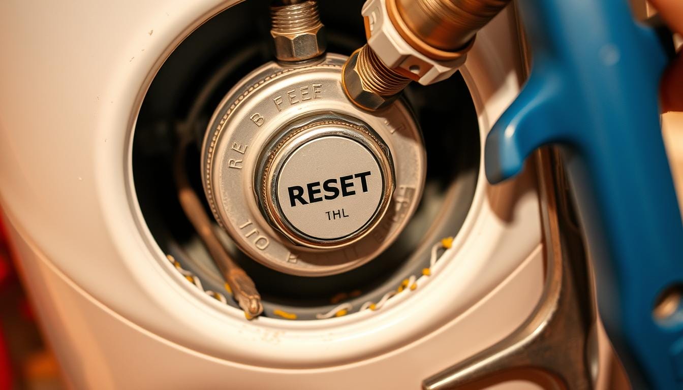 how to reset water heater