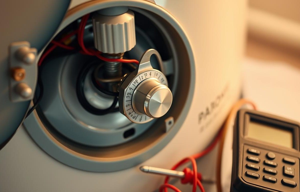 how to test a water heater thermostat
